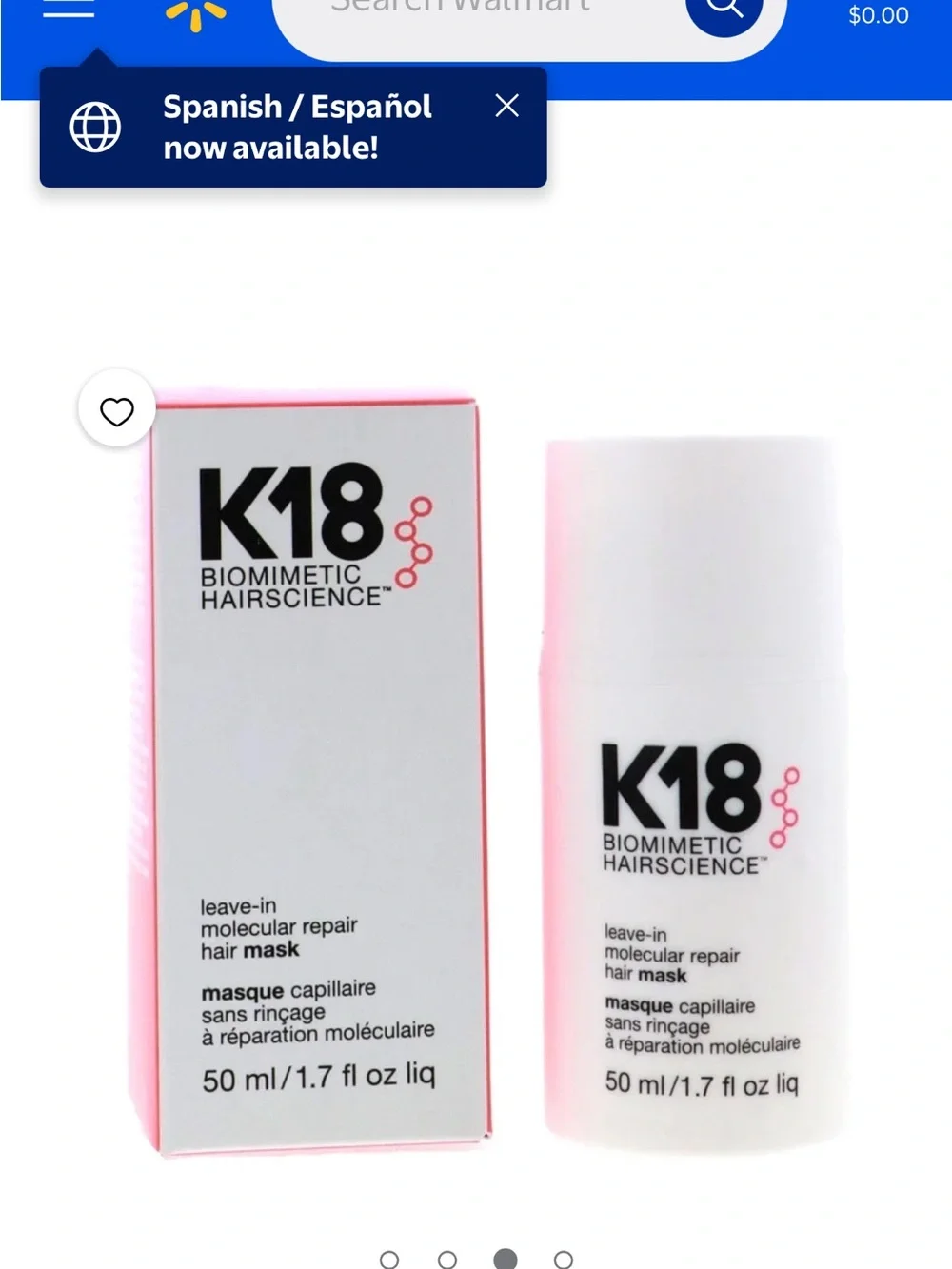 K18 biomimetic hairscience